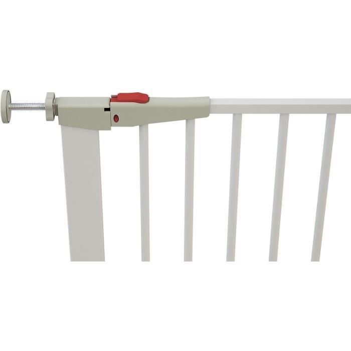 Barrera de seguridad - 72,5 a 79,5 cm - WEBABY - MOBI - Blanco 3 Barrera de seguridad - 72,5 a 79,5 cm - WEBABY - MOBI - Blanco 3