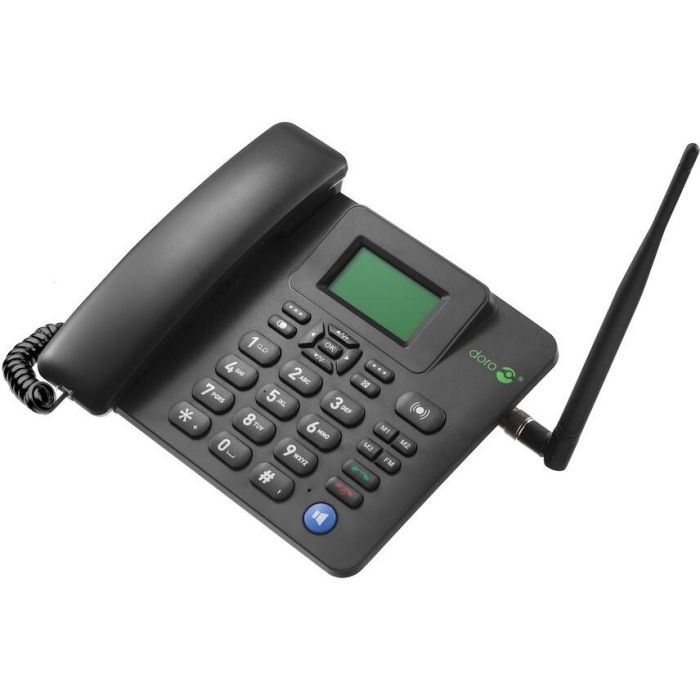 Doro 4100H GSM Teléfono Fijo de Mesa, Negro 0 Doro 4100H GSM Teléfono Fijo de Mesa, Negro 0