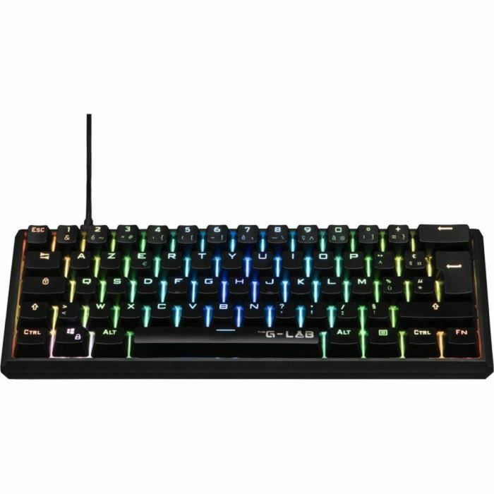 The G-Lab TGL3760162067217 Teclado Mecánico para Juegos KEYZ TALLIUM Rojo 1