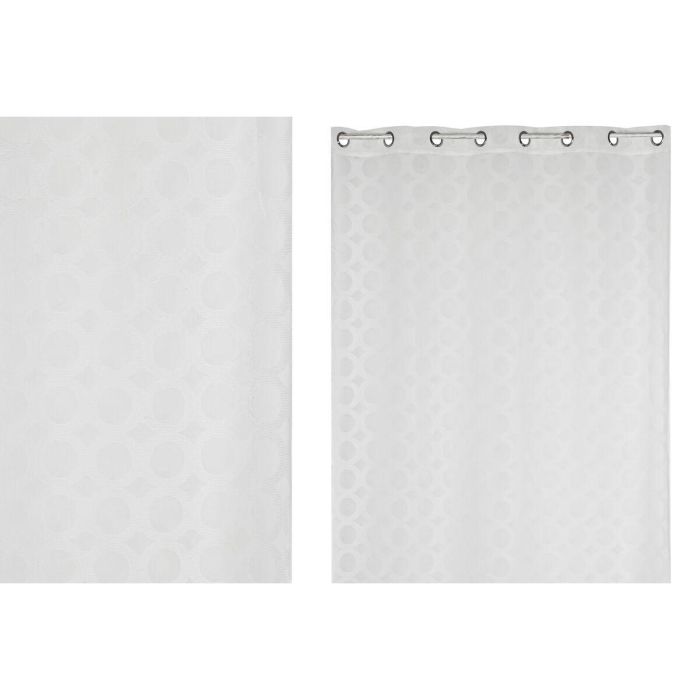 Cortina Urban DKD Home Decor Blanco 260 x 140 cm 1