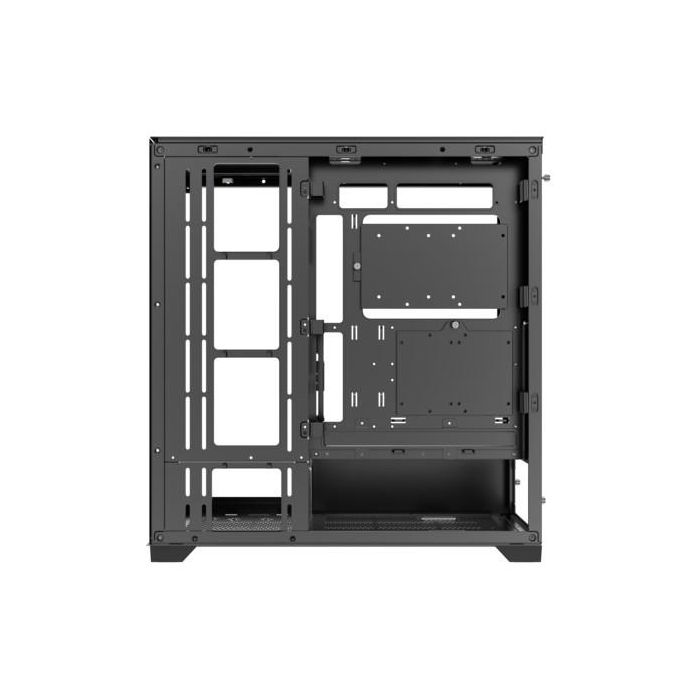 Xilence X818.ARGB Torre Midi Gleam Black ATX/micro ATX/Mini-ITX con ARGB, Ventana Lateral y Panel de Vidrio Templado 2