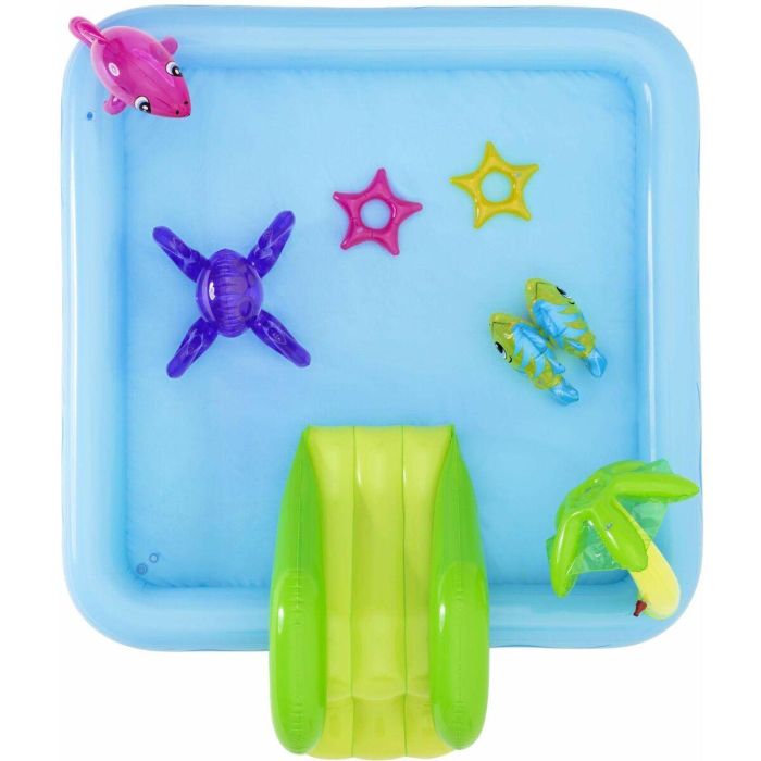 Bestway Piscina Hinchable Parque de Juegos Acuario 239x206x86 cm +2 Años Jardin 53052 17