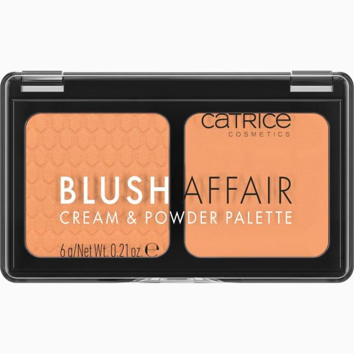 Catrice BLUSH AFFAIR Paleta de Coloretes en Polvo y Crema #030-Absolute Apricot 6 gr Catrice BLUSH AFFAIR Paleta de Coloretes en Polvo y Crema #030-Absolute Apricot 6 gr