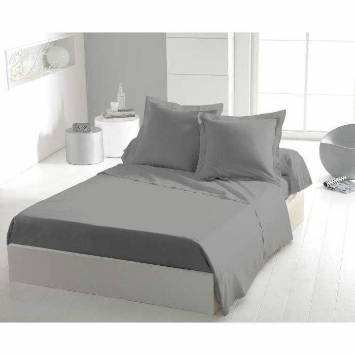 Home Linge Passion Sábana Encimera Gris Claro 240 x 300 cm HOM3701393718554