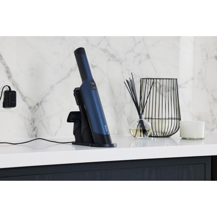 Shark Aspirador de mano WV270EU, Secar, HEPA, Sin bolsa, Azul, Batería, 15 min 14