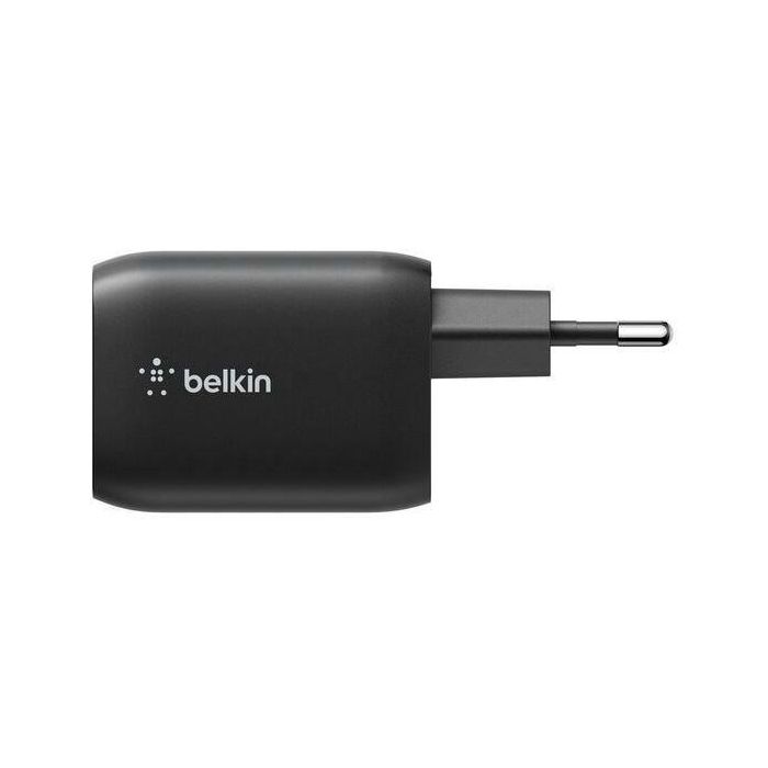 Belkin 745883925216 Cargador de Pared Doble USB-C de 65W para Nintendo Switch 2, Color Negro 1 Belkin 745883925216 Cargador de Pared Doble USB-C de 65W para Nintendo Switch 2, Color Negro 1
