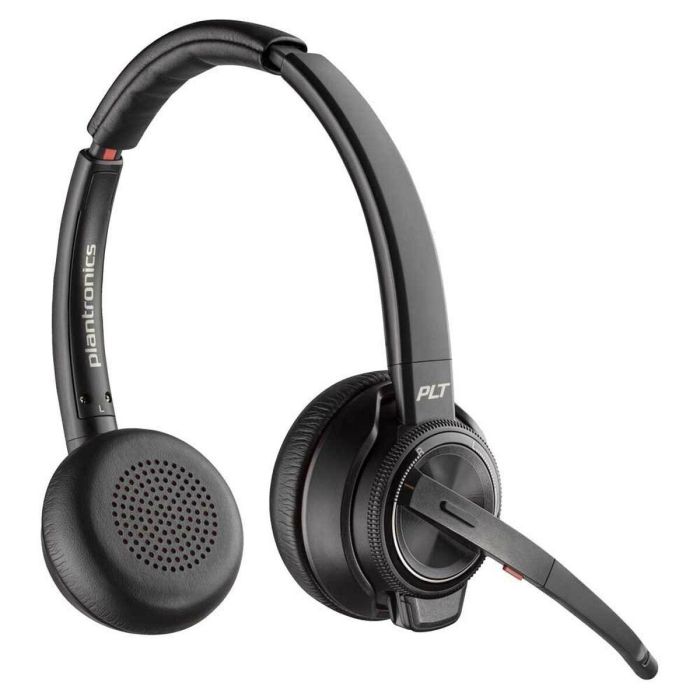 Auriculares con Micrófono Poly SAVI W8220/A Negro Auriculares con Micrófono Poly SAVI W8220/A Negro