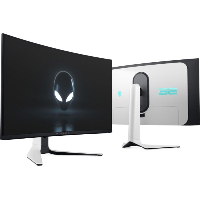 Dell Alienware AW3225QF - Monitor Gaming Curvo 31.6" QD OLED 4K UHD (3840x2160) 240Hz, 0.03ms, NVIDIA G-SYNC, AMD FreeSync Premium, HDMI 2.1, DisplayPort 1.4 5
