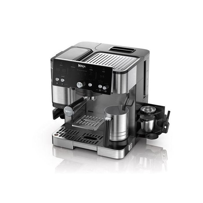 Cafetera espresso - NINJA - ES501EU Luxe Essential - 2 L - Pantalla digital - Negro / Acero inoxidable 1 Cafetera espresso - NINJA - ES501EU Luxe Essential - 2 L - Pantalla digital - Negro / Acero inoxidable 1