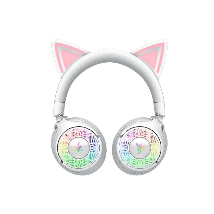 Razer RZ04-05170400-R3M1 Auriculares Kraken Kitty V3 Pro Blanco Inalámbricos Diadema Gaming con RGB, USB-C y Bluetooth