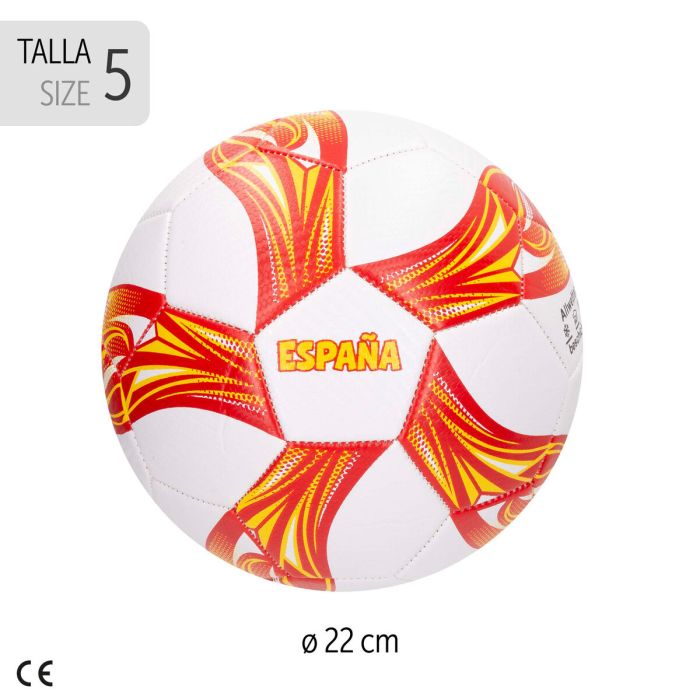 Balón de Fútbol John Toys España Talla 5 22 x 22 x 22 cm 12 Unidades 3 Balón de Fútbol John Toys España Talla 5 22 x 22 x 22 cm 12 Unidades 3