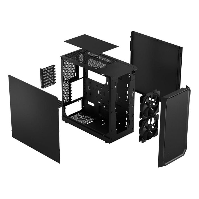 Fractal Design FRA7340172703914 Focus 2 Estuche de PC Sólido Negro