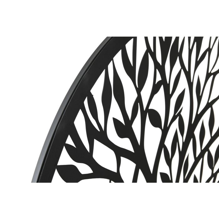 Decoracion Pared Shabby DKD Home Decor Negro 1 x 60 x 60 cm (4 Unidades) 1 Decoracion Pared Shabby DKD Home Decor Negro 1 x 60 x 60 cm (4 Unidades) 1