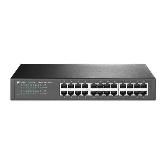 Switch de Armario TP-Link TL-SG1024D 24P Gigabit 0 Switch de Armario TP-Link TL-SG1024D 24P Gigabit 0