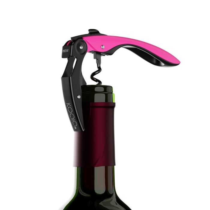 Set Sacacorchos Acero Inoxidable y Tapón Set Vino Koala 4,5x2,5x19,5 cm 3 Set Sacacorchos Acero Inoxidable y Tapón Set Vino Koala 4,5x2,5x19,5 cm 3
