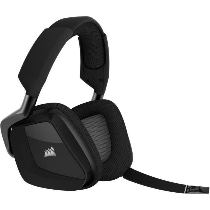 Auriculares Gamer CORSAIR VOID RGB ELITE - Inalámbrico - Carbono (CA-9011201-EU) 1