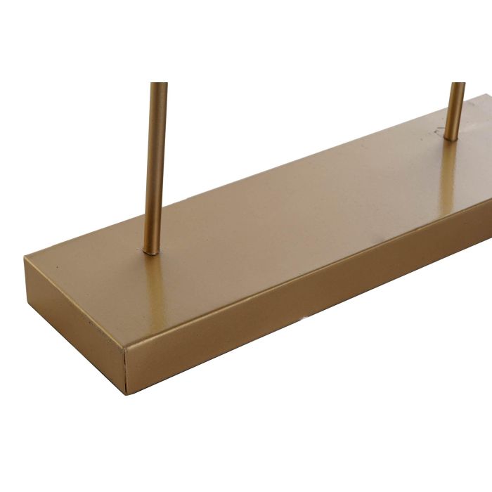 DKD Home Decor Decoracion Abstracto Dorado Azul Blanco Metal 9 x 60 x 58 cm 2