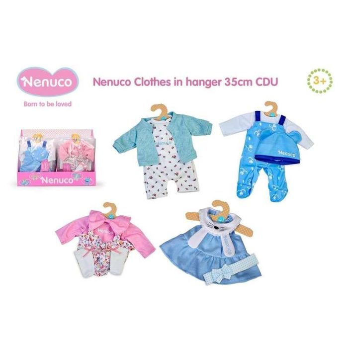 Ropa nenuco con percha 35 cm - modelos surtidos 4 Ropa nenuco con percha 35 cm - modelos surtidos 4