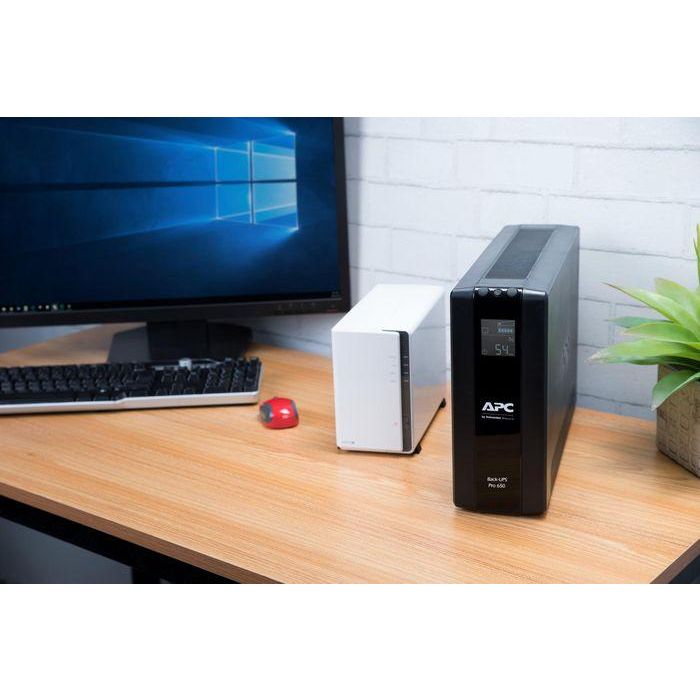 APC Back UPS Pro BR 650VA, 6 Outlets, AVR, LCD Interface 5 APC Back UPS Pro BR 650VA, 6 Outlets, AVR, LCD Interface 5