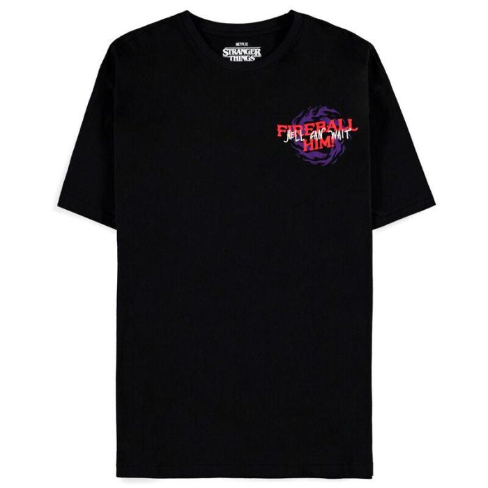 Camiseta Fireball Him Stranger Things Talla: L 0 Camiseta Fireball Him Stranger Things Talla: L 0