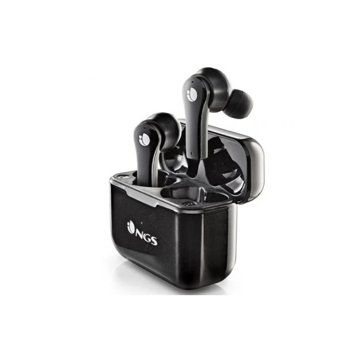 NGS Auriculares Articabloomblack Inalámbrico Negro con Micrófono True Wireless Bluetooth 5.1 Manos Libres