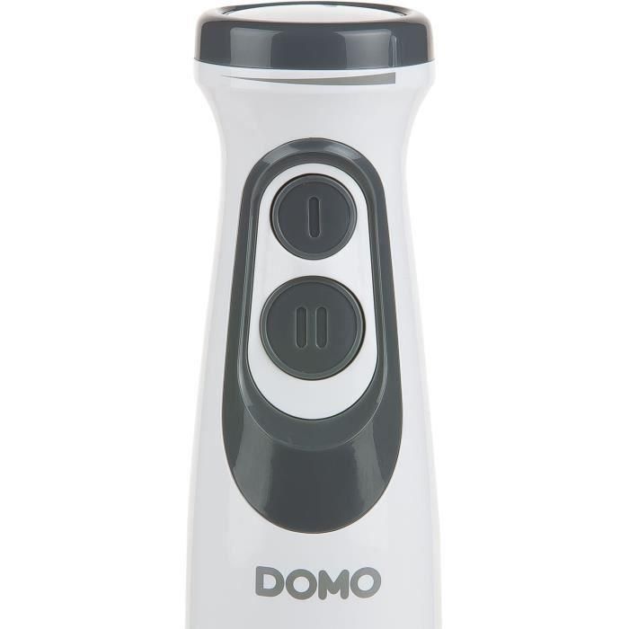 Set de batidora - DOMO - DO1089M - 600 W - Velocidad variable + Turbo - Batidora de mano, batidora, picadora, vaso graduado - Blanca 4 Set de batidora - DOMO - DO1089M - 600 W - Velocidad variable + Turbo - Batidora de mano, batidora, picadora, vaso graduado - Blanca 4