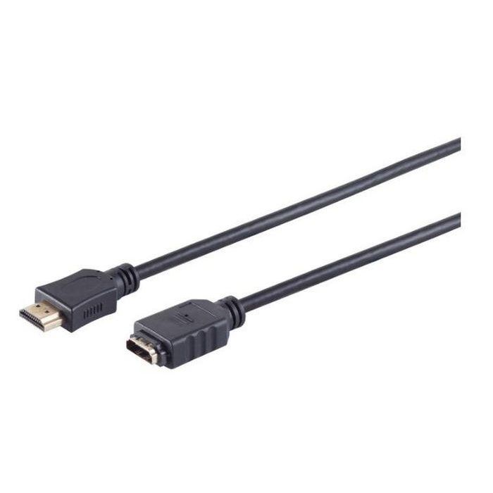 MicroConnect Cable Extensión HDMI 1.4, 1m, 4K@30Hz, 10.2 Gbps, Alto Rendimiento, Conexión Digital Video Audio
