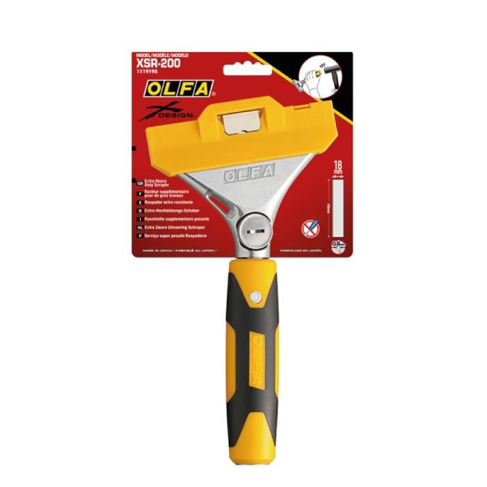 Rascador de cuchilla intercambiable xsr-200 de 18 mm 4 Rascador de cuchilla intercambiable xsr-200 de 18 mm 4