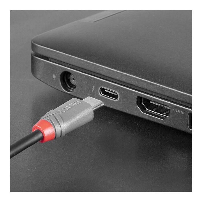 Lindy Cable USB 2.0 Tipo C a Micro-B 0.5m Anthra Line Lindy Cable USB 2.0 Tipo C a Micro-B 0.5m Anthra Line