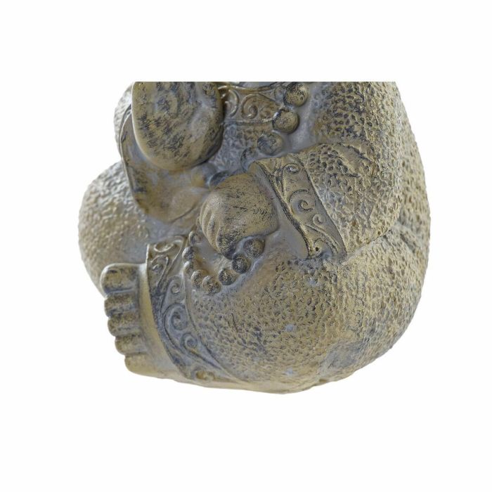 Figura Decorativa DKD Home Decor Resina Gris claro Monje (11 x 8.5 x 15.5 cm) 1