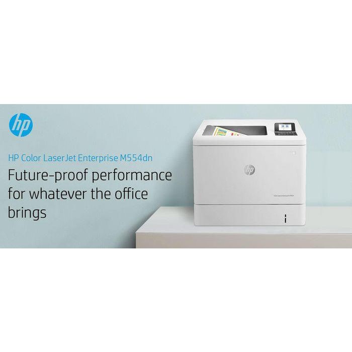 HP Impresora laser color laserJet Enterprise M554dn