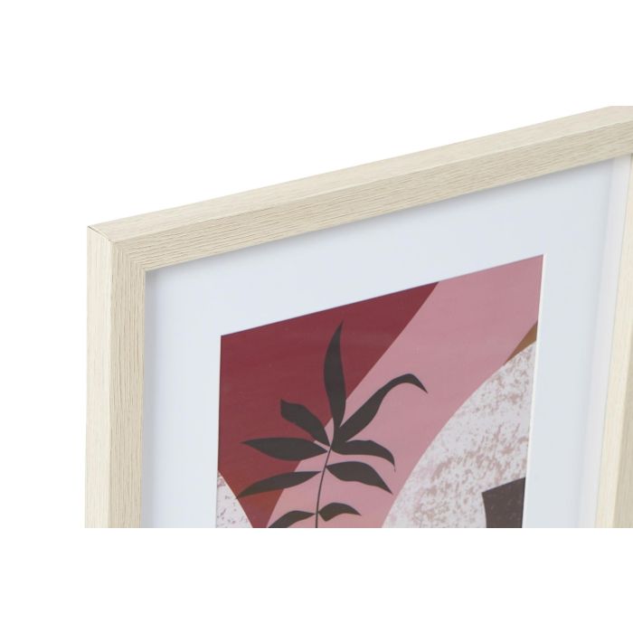Cuadro Tropical DKD Home Decor Multicolor 2 x 45 x 35 cm (4 Unidades) 1 Cuadro Tropical DKD Home Decor Multicolor 2 x 45 x 35 cm (4 Unidades) 1