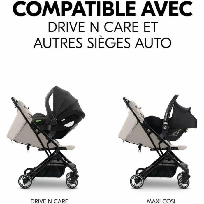 Hauck Adaptadores Universales Cosy para Cochecito Travel N Care / Plus - Negro AAAOS44448 2