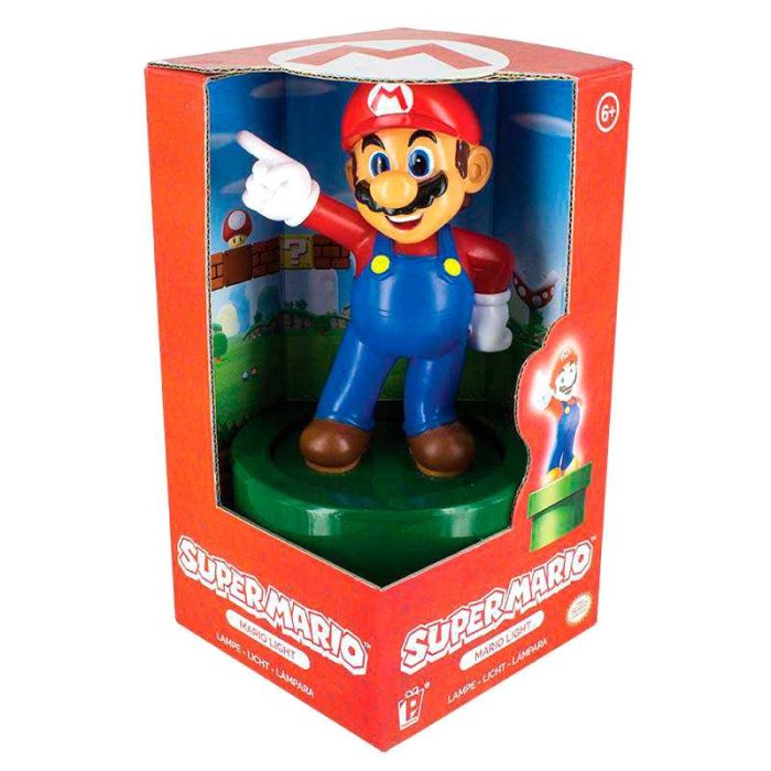 Lampara Super Mario Bros Nintendo 1 Lampara Super Mario Bros Nintendo 1
