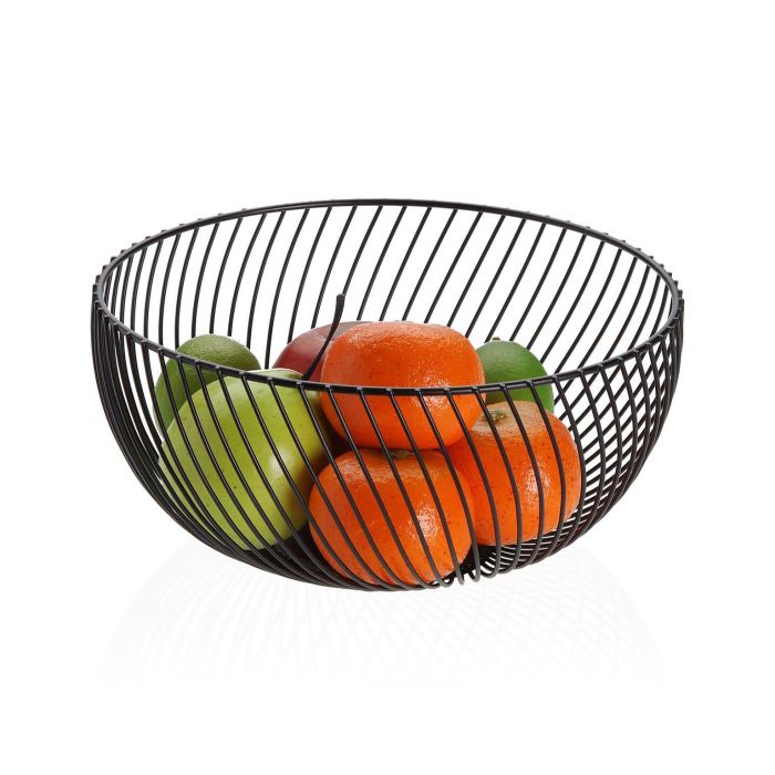 Frutero Cesta Negra Versa 12CM (2 Unidades) 1 Frutero Cesta Negra Versa 12CM (2 Unidades) 1