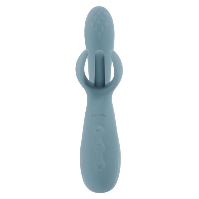 Vibrador Doble Estimulación Evolved Azul 5