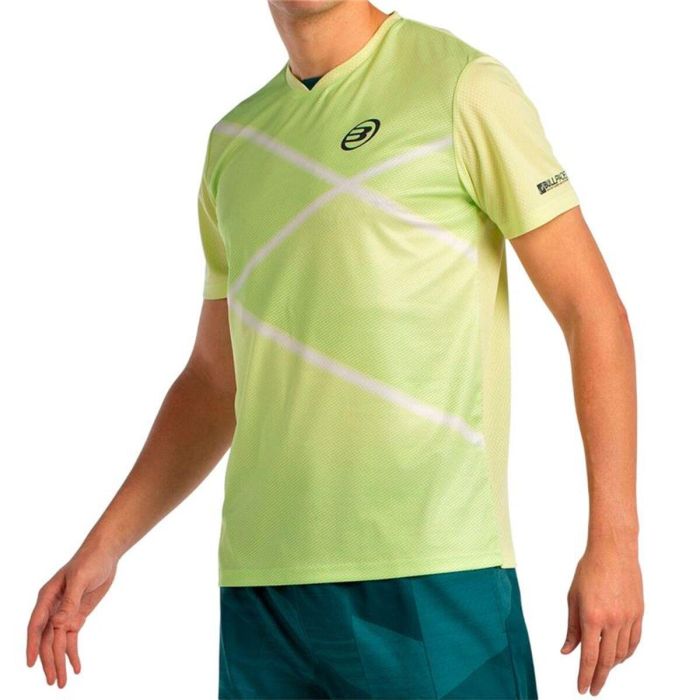 Camiseta de Manga Corta Hombre Bullpadel Ladra 059 Amarillo Pádel 44 2/3 2
