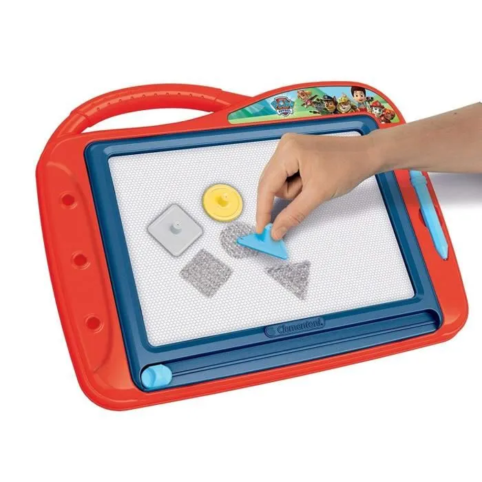 Clementoni Pizarra Magnética Patrulla Canina Paw Patrol 47x34x3,3cm Edad +4 Años