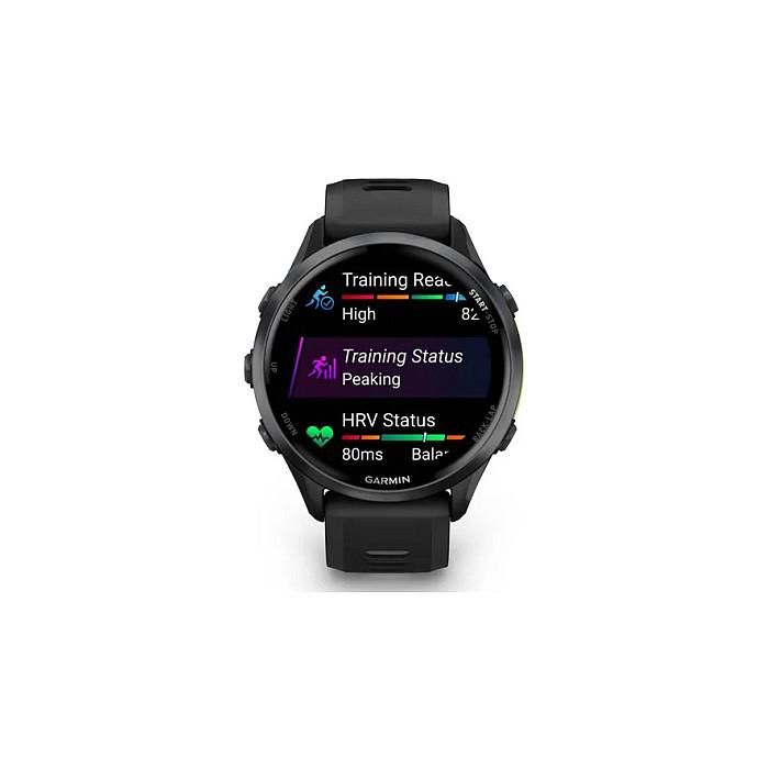 Garmin Forerunner 970 - Reloj Inteligente GPS Multideporte con Pantalla AMOLED Táctil de 47 mm en Titanio Negro/Amarillo, ANT+, Wifi, Monitor Cardiaco y 15 Días de Batería