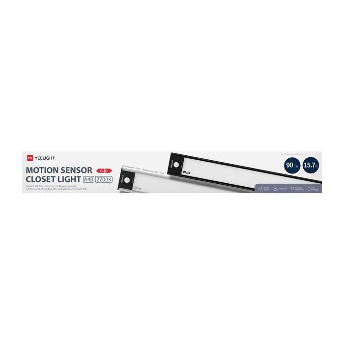 Yeelight Motion Sensor Closet Light A40 (Silver 2700K) 3 Yeelight Motion Sensor Closet Light A40 (Silver 2700K) 3
