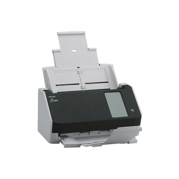 Ricoh fi-8040 Escáner de Documentos ADF Dúplex 40 ppm/80 ipm LAN USB 3.2 con Pantalla Táctil 50 Hojas 6