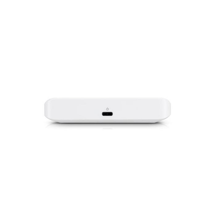 Ubiquiti USW-Flex-Mini UniFi Switch Ethernet Gigabit Gestionado Inteligente con 5 Puertos RJ45 y Alimentación PoE 802.3af/at o USB-C 4