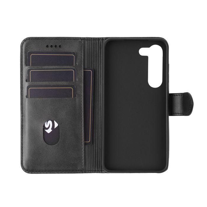 eSTUFF Samsung Galaxy S24 WALES PU Wallet Cover - Black 1 eSTUFF Samsung Galaxy S24 WALES PU Wallet Cover - Black 1