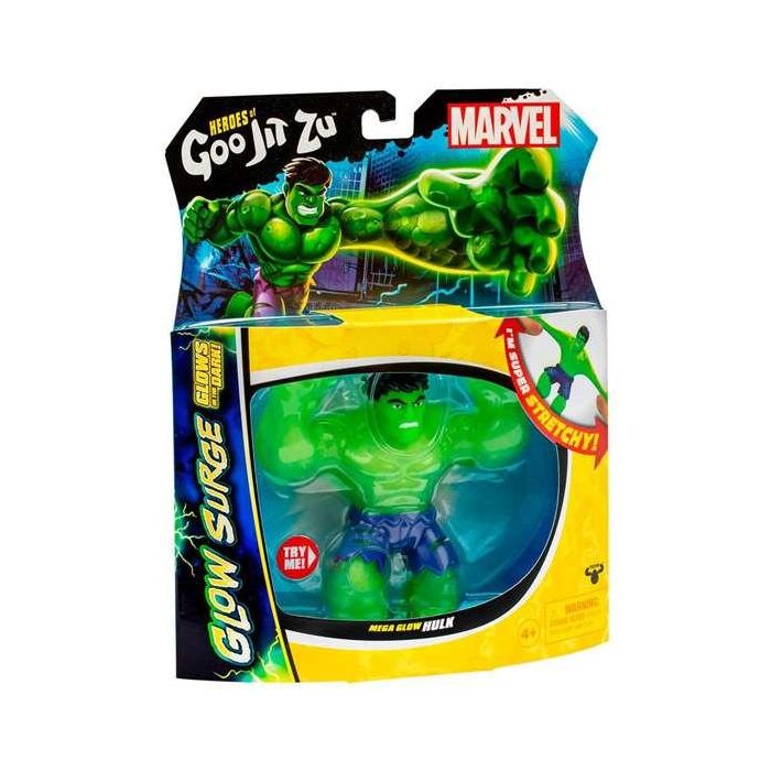 Figura estirable marvel glow surge hulk. brilla en la oscuridad. 13 cm 2 Figura estirable marvel glow surge hulk. brilla en la oscuridad. 13 cm 2
