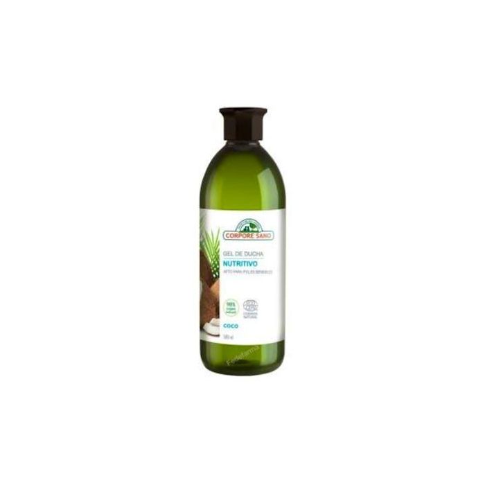 CORPORE SANO Gel de Ducha Hidratante Bio 600ml para Piel Sensible y Suave Tacto – Certificado COSMOS NATURAL Vegano