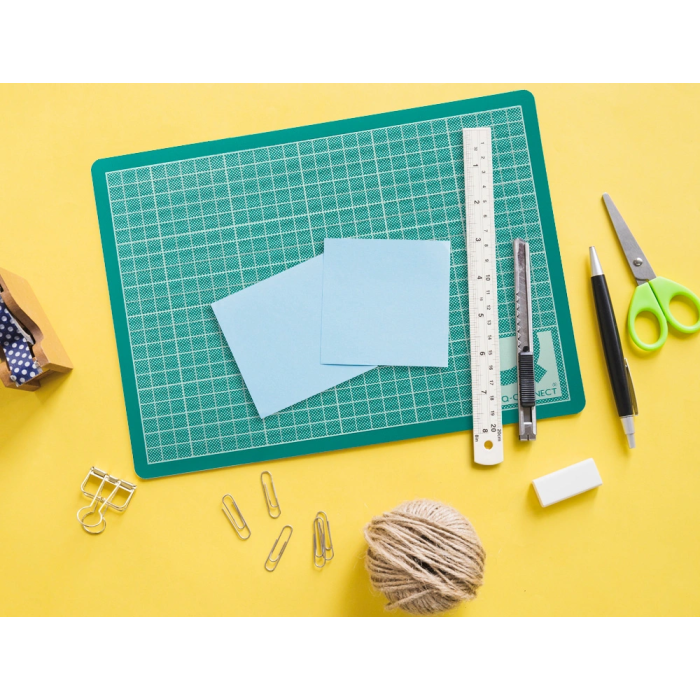 Q-connect Plancha de Corte Din A4 3 mm Grosor Color Verde 8