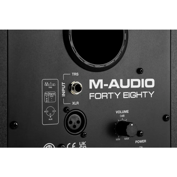 MAUDIO Monitor de Estudio Fortyeighty Biamplificado 8" 150W con Bluetooth (Unidad) 5