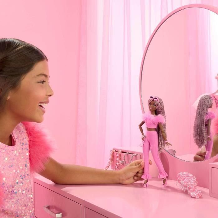 Muñeca Barbie Deluxe Con Trenzas Hyv28 Mattel 1 Muñeca Barbie Deluxe Con Trenzas Hyv28 Mattel 1