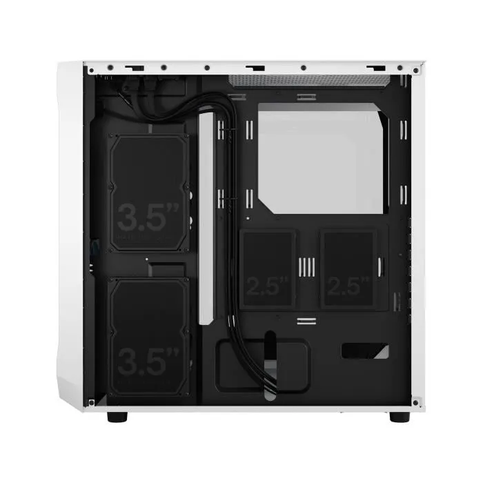 Fractal Design FRA7340172703488 Focus 2 RGB White TG Clear PC Case 2 Fractal Design FRA7340172703488 Focus 2 RGB White TG Clear PC Case 2