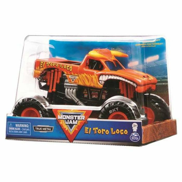 Coche monster jam escala 1:24. 14,92x21,27x13,65cm - modelos surtidos 1